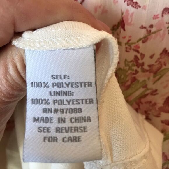 DELiA*s Racerback high/low Draped 90’s Chiffon Dress Medium softgirl flowercore - Picture 5 of 8